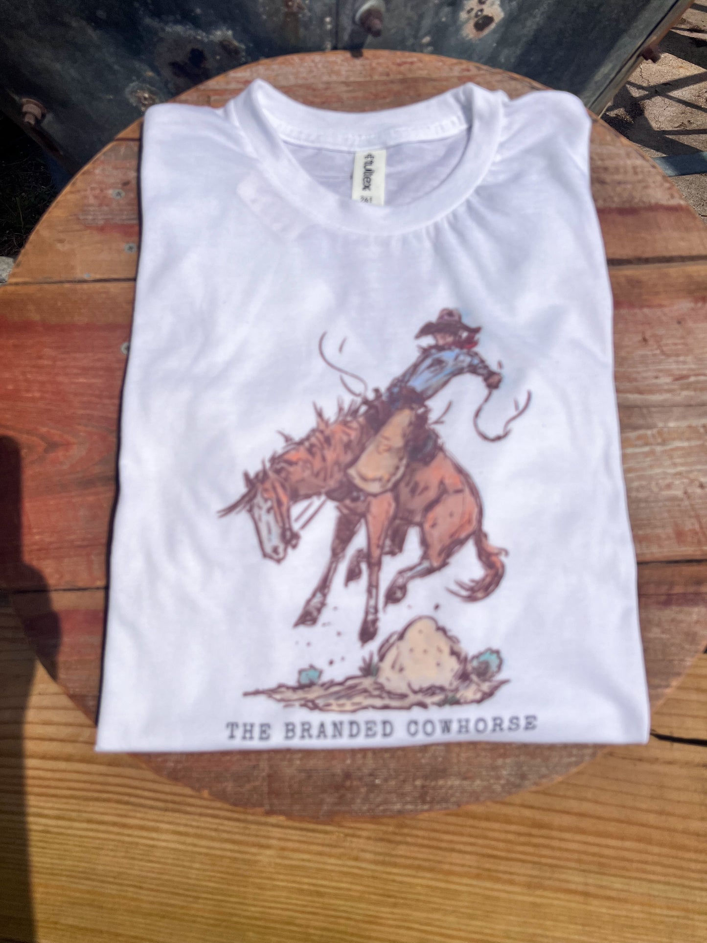 The Branded Cowhorse Tee