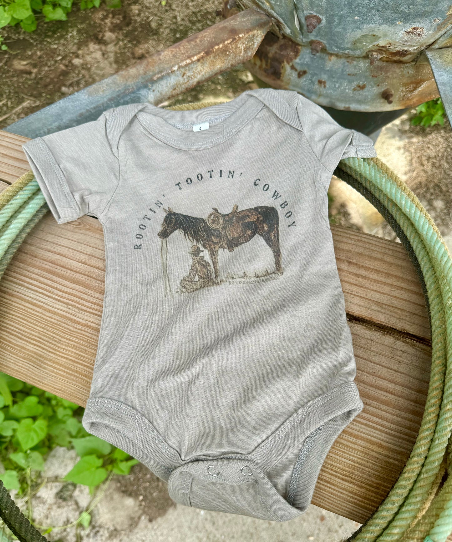 Rootin' Tootin' Cowboy Onesie