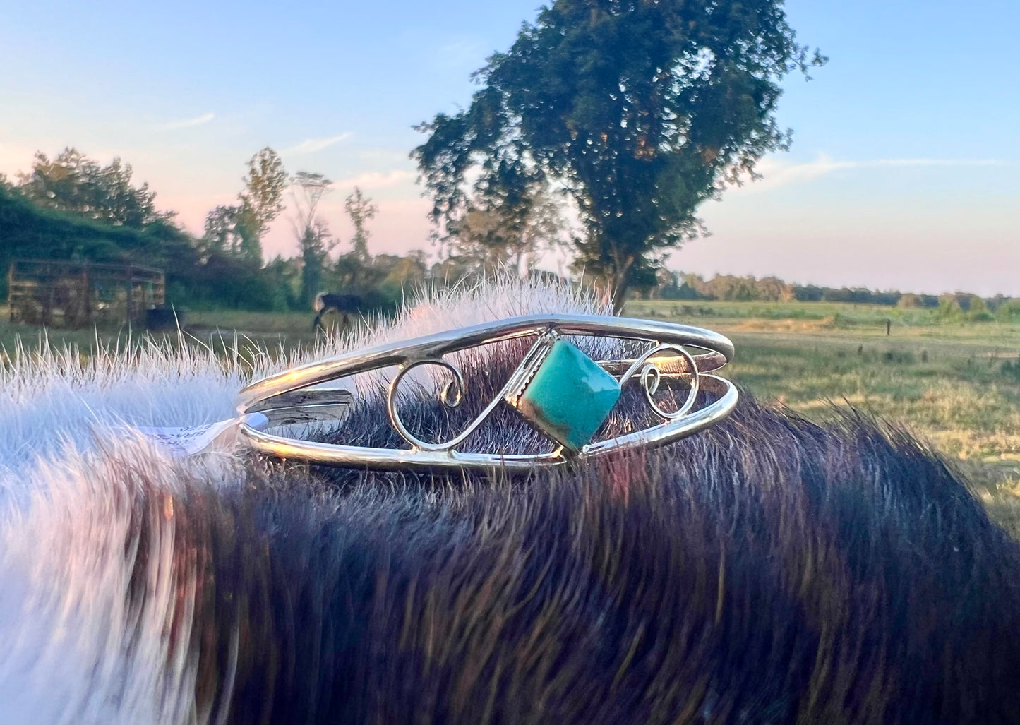 Kingman Turquoise Dainty Cuff