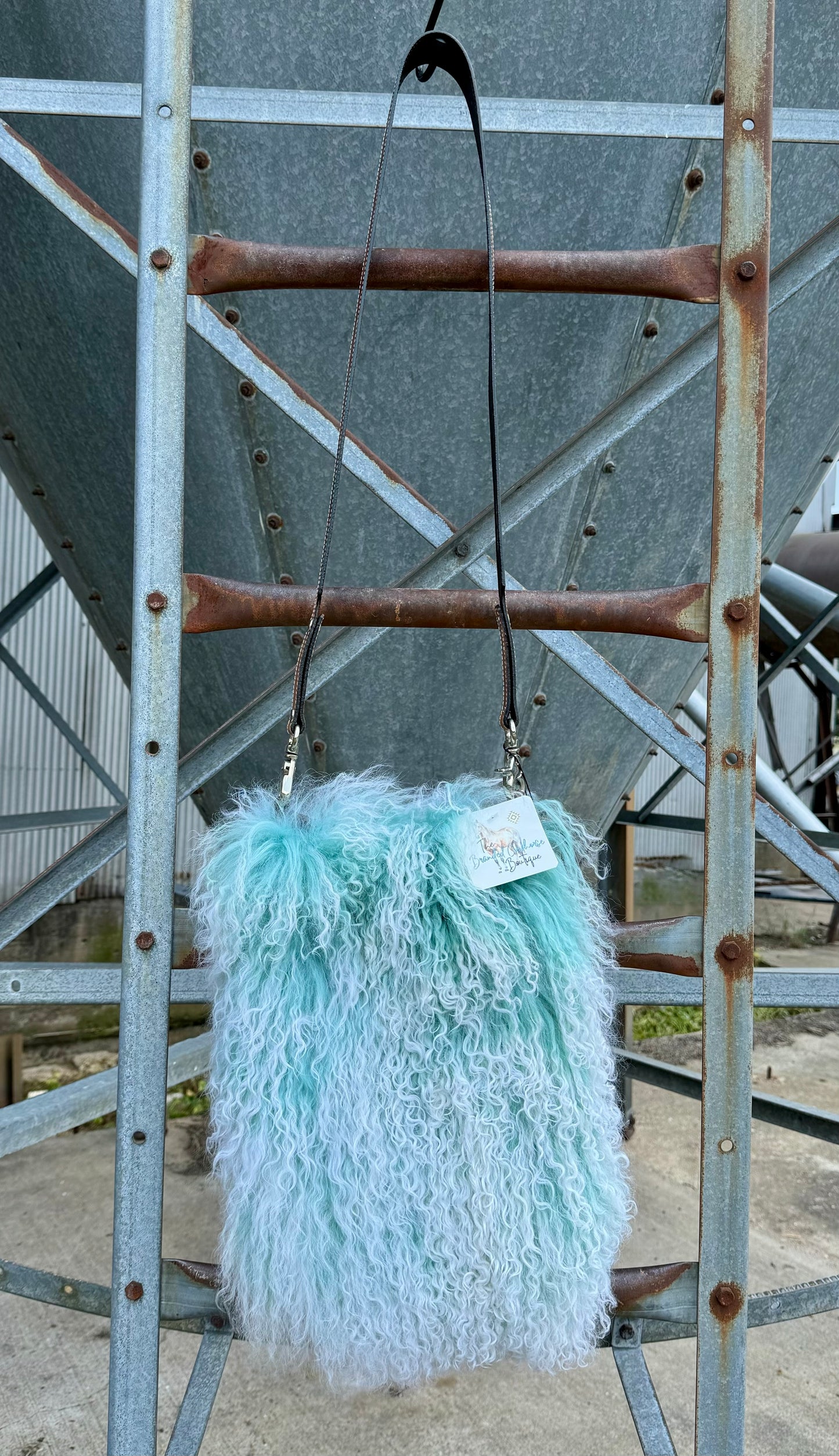 The Molly Tibetan Wooly Purse