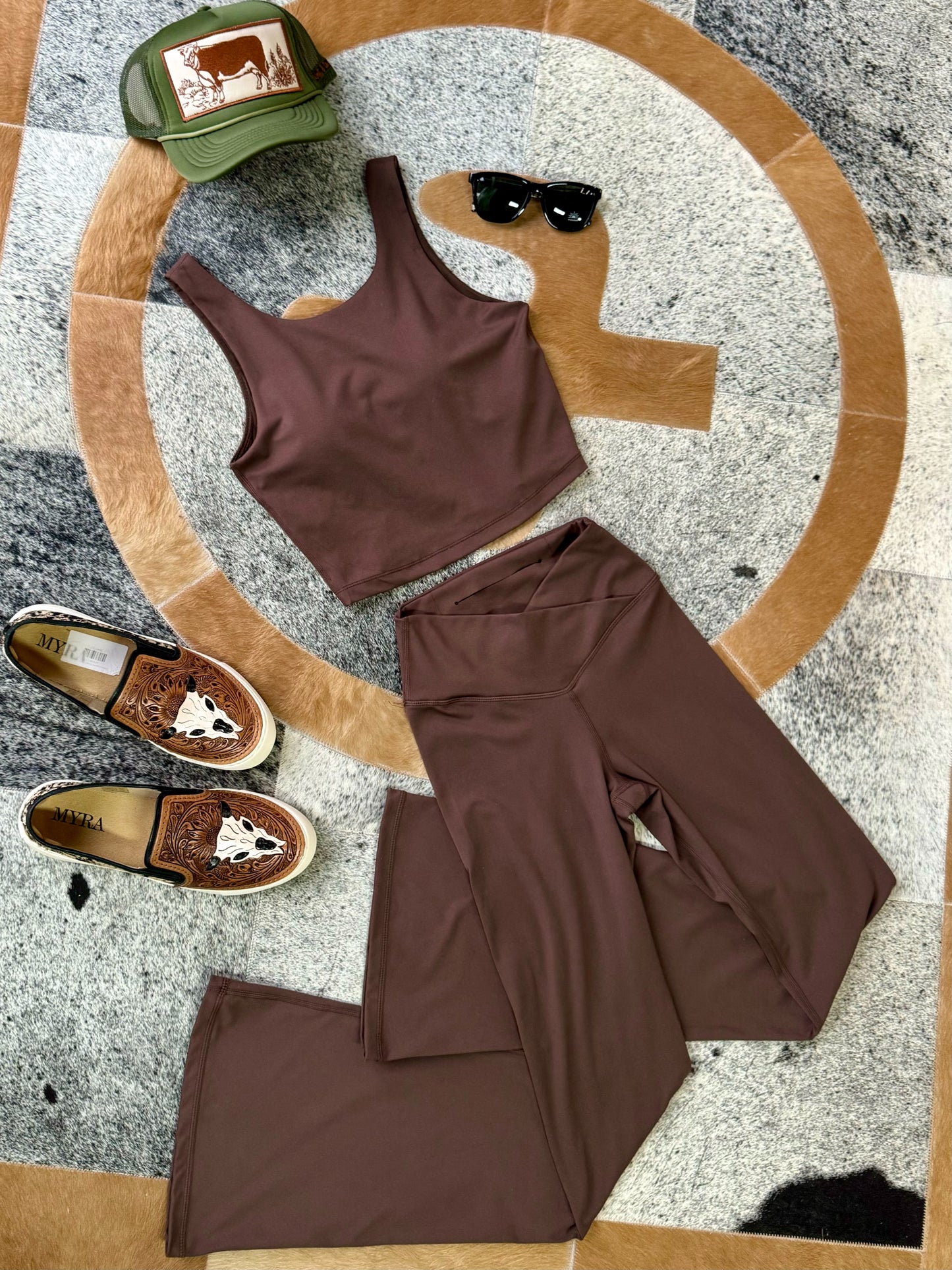Rich Soil Flare Leggings