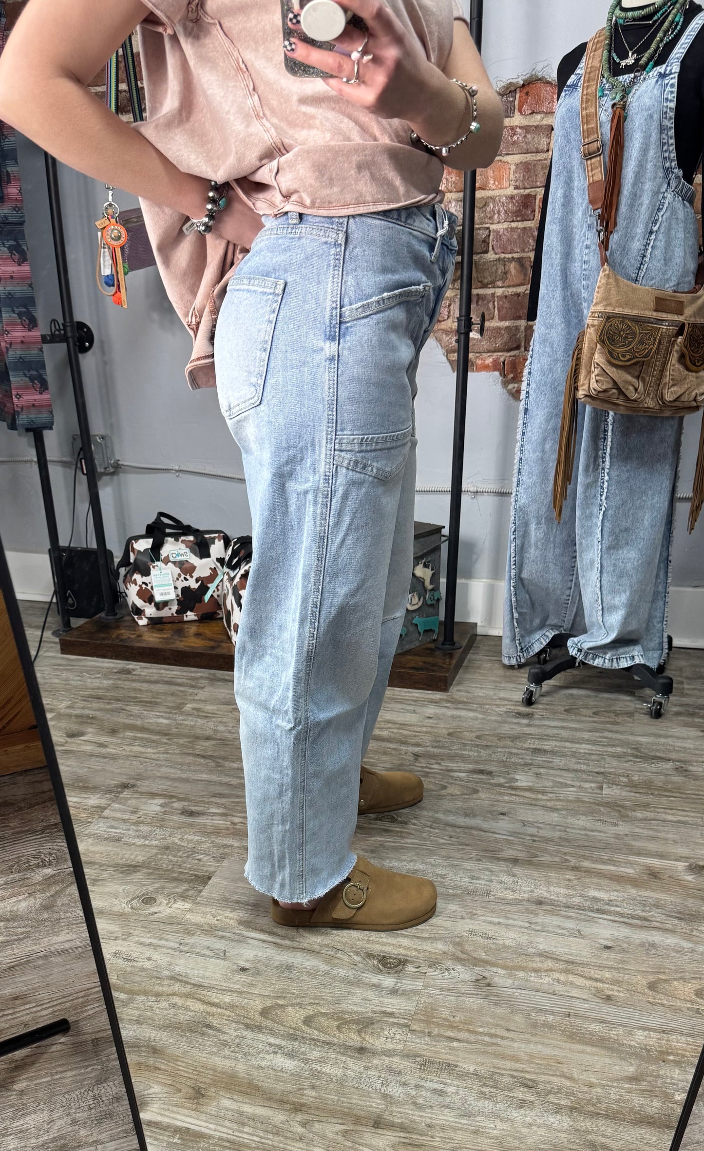 Barrel Jam Light Wash Jeans