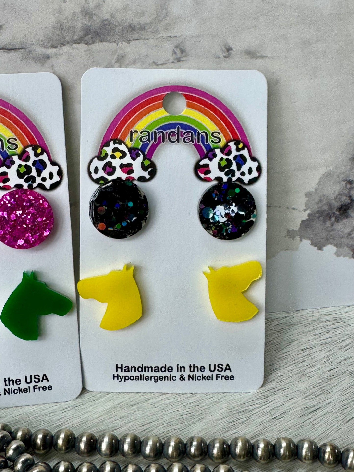 Mini Horse Stud Earrings