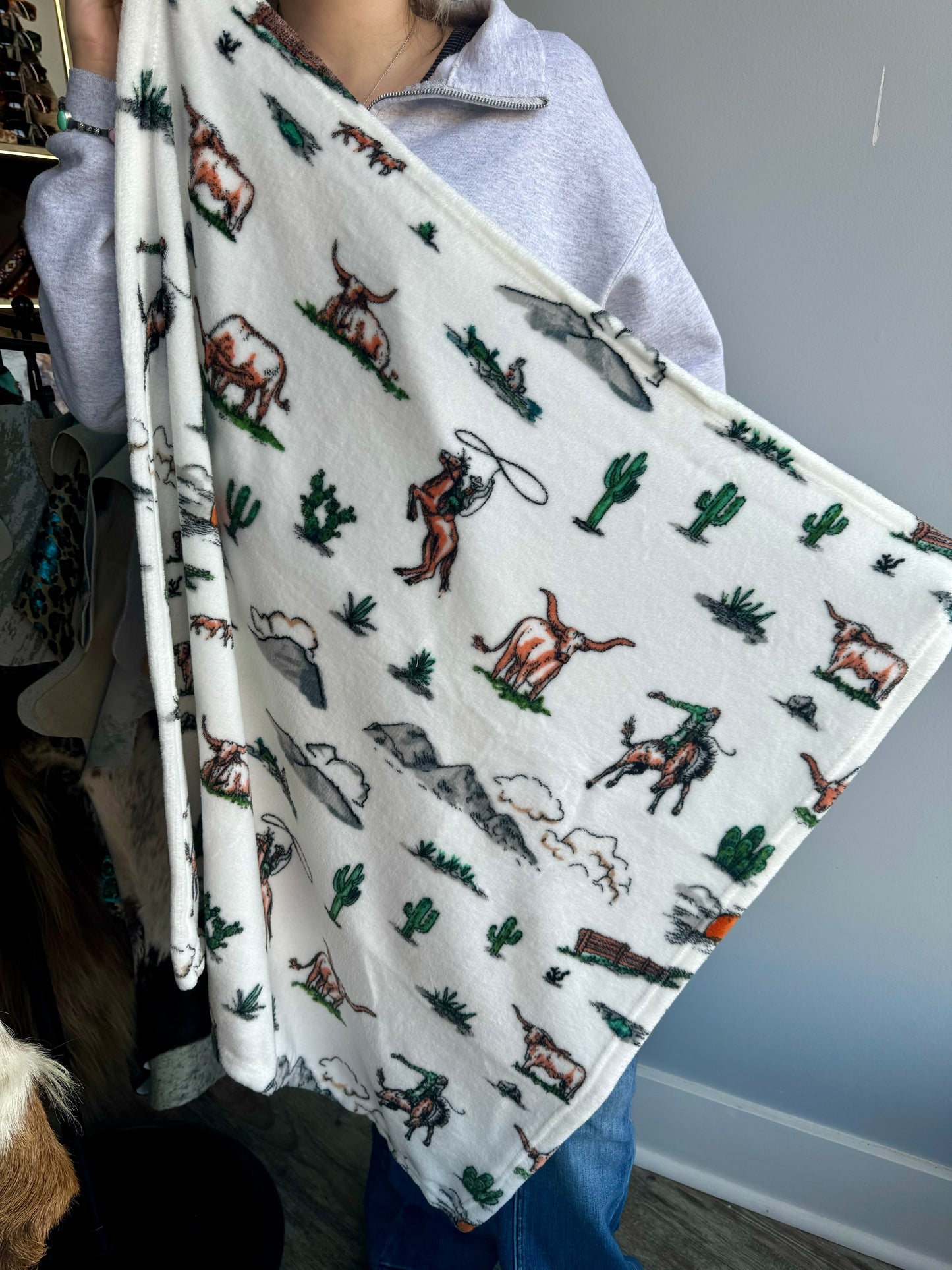 Western Baby Blanket