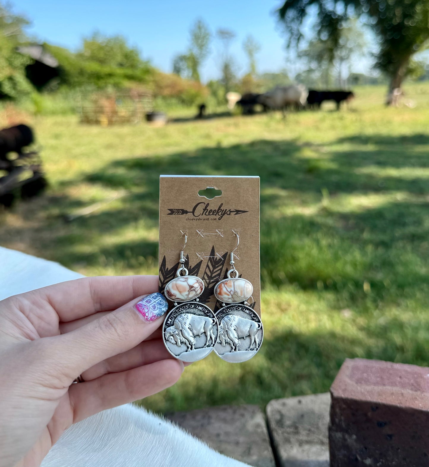 Buffalo Nickel Earrings