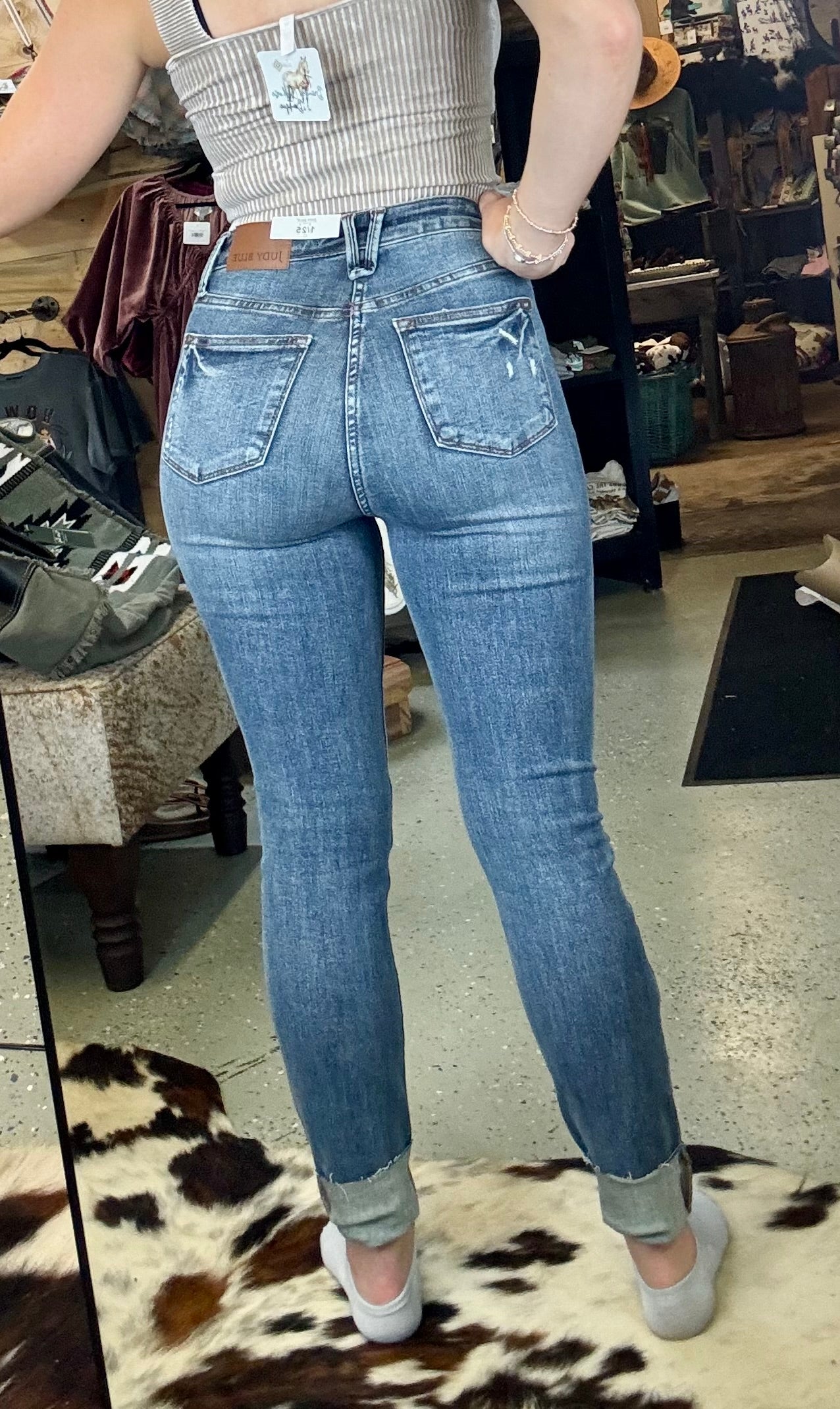 Judy Blue Skinny Fit Date Night High Rise Jeans Reg/Curvy