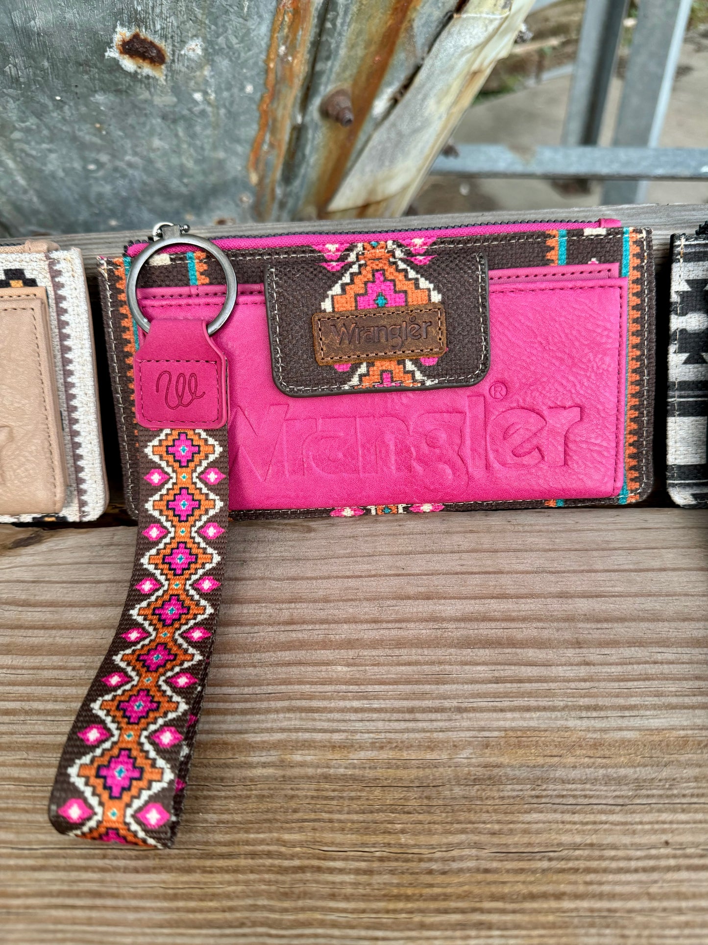 Wrangler Bold Aztec Wristlet