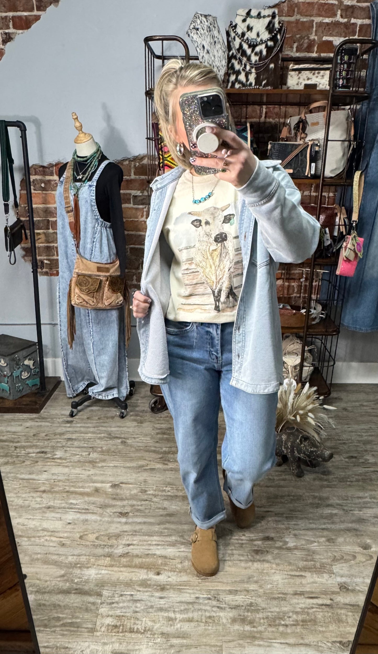 Better Than Denim Shacket