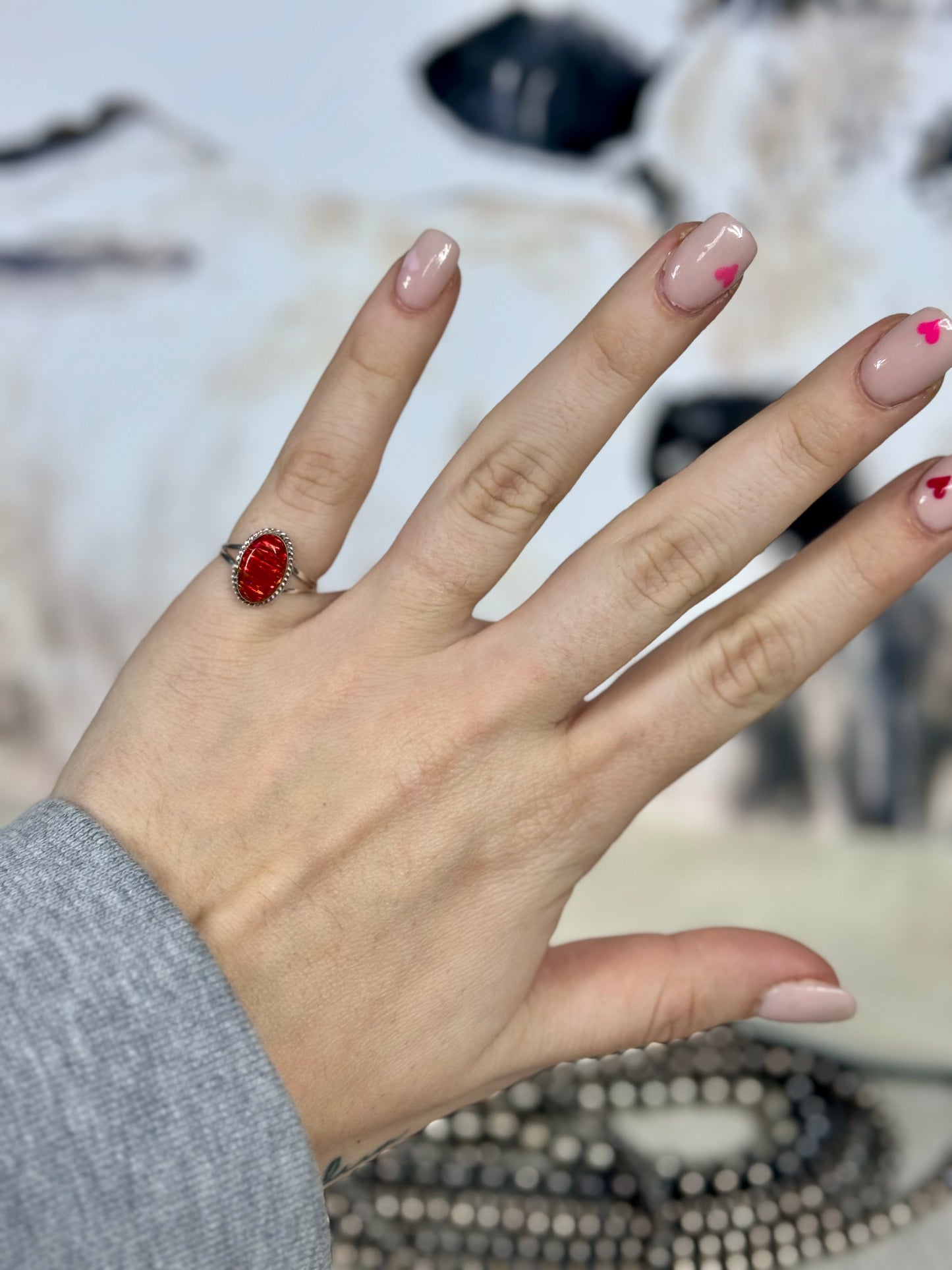 Opal Oval Ring