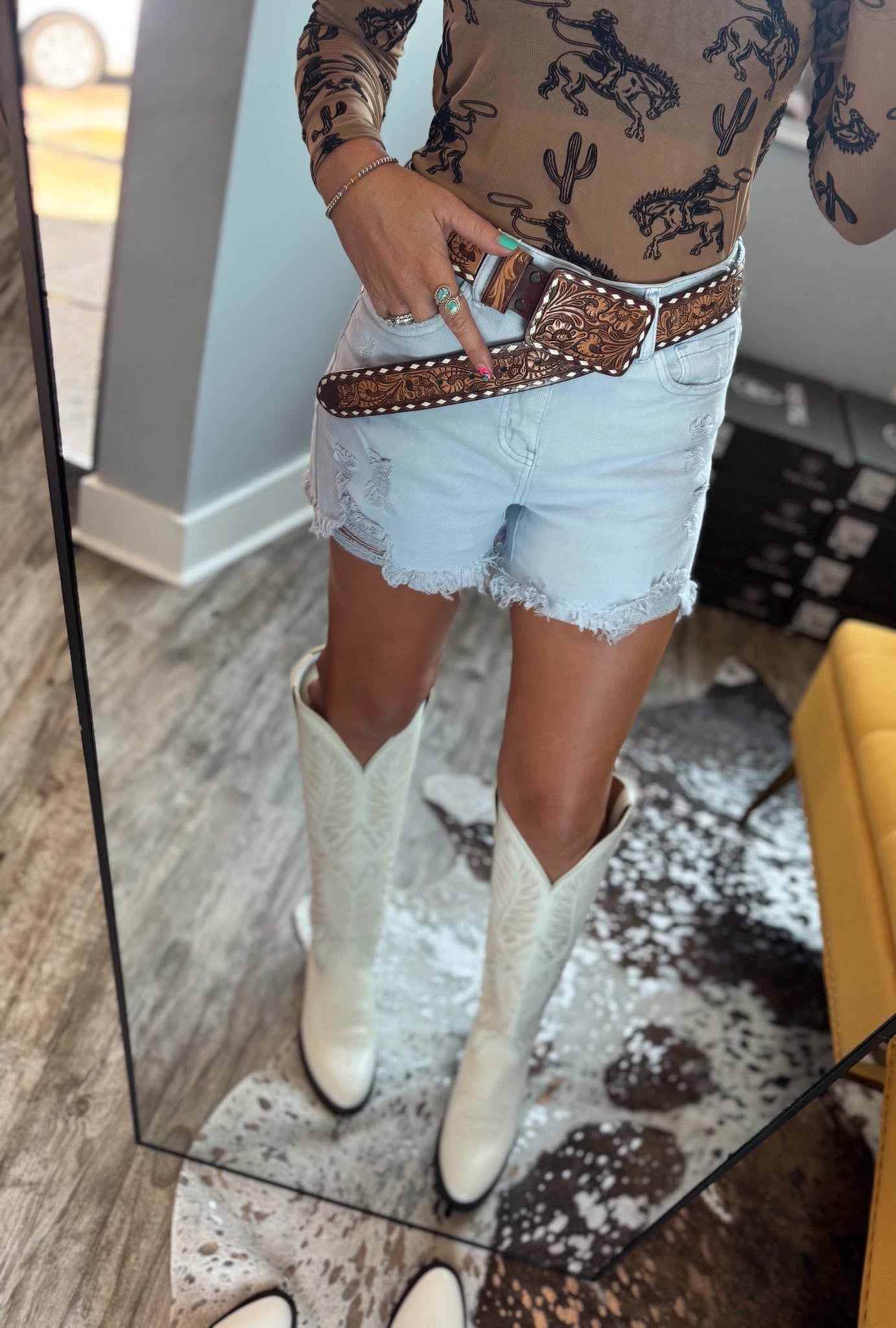 Belle Stretch Western Boot