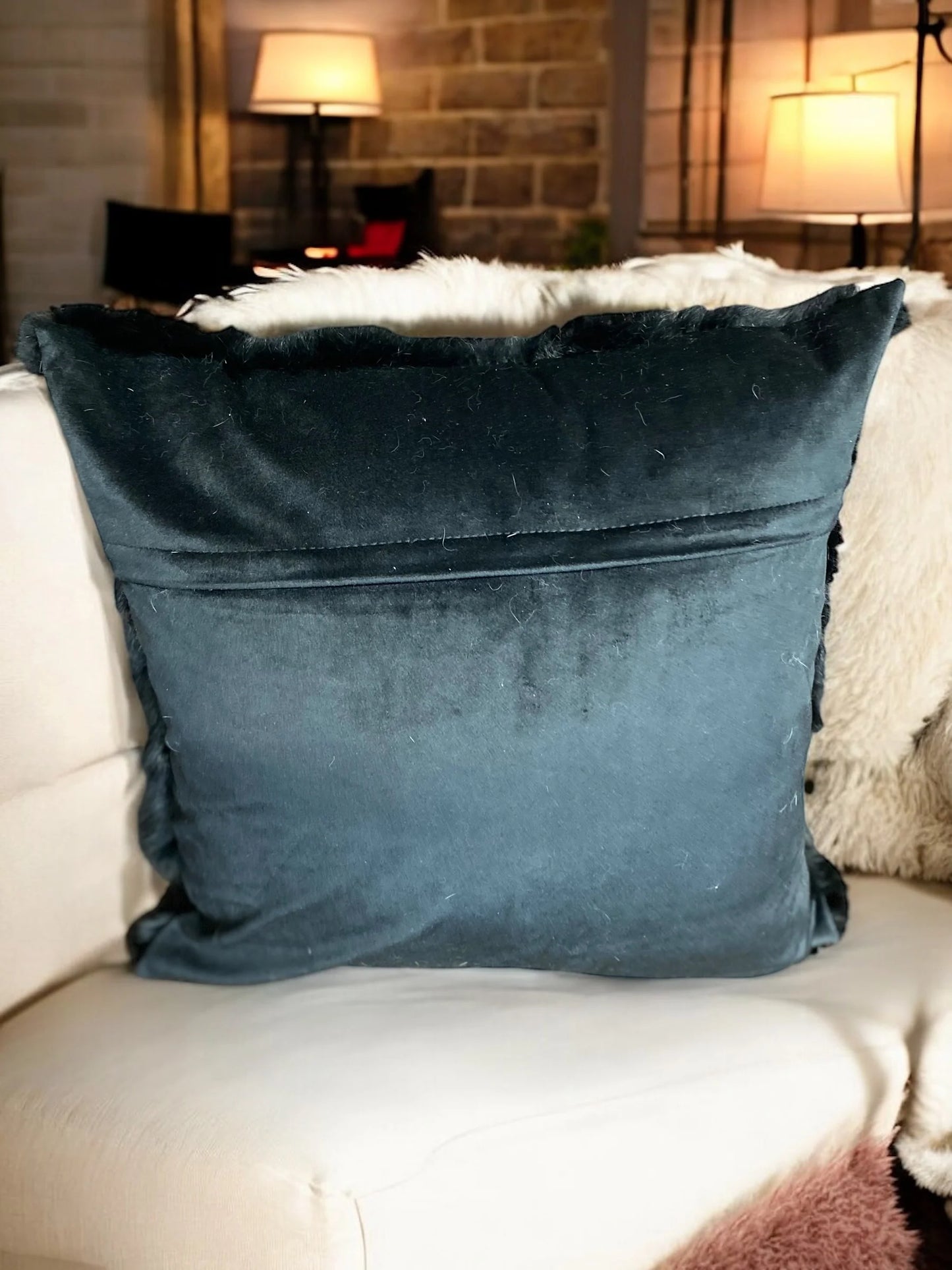 18” Black Pillow