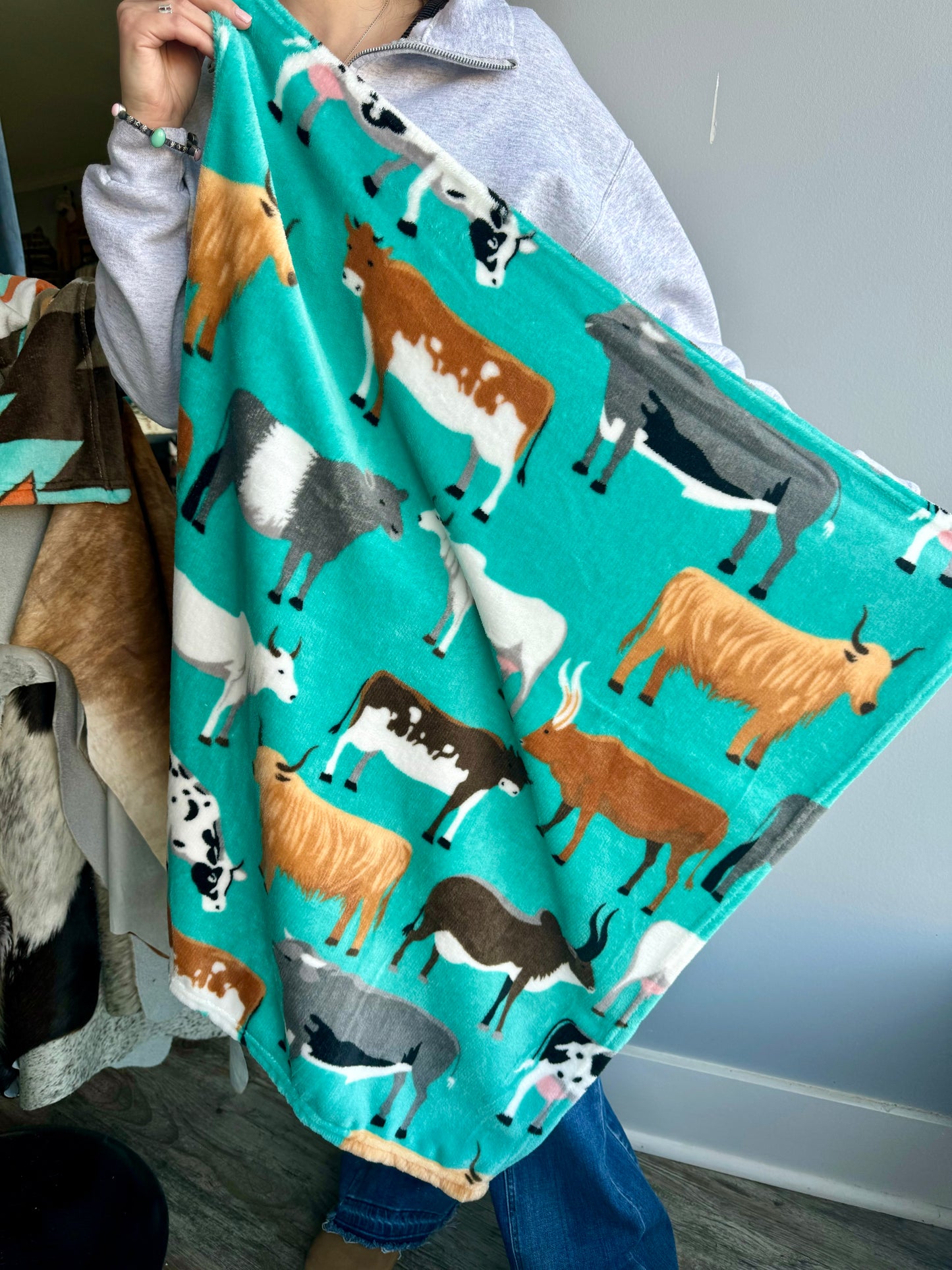 Western Baby Blanket