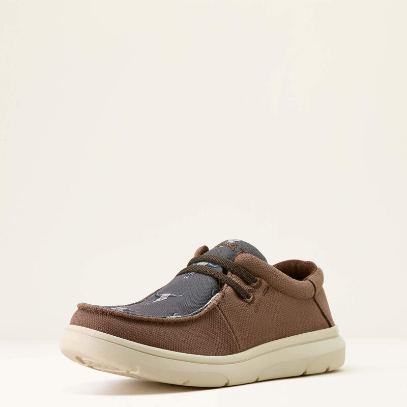 Kid’s Chocolate/Ariat Steer Heads