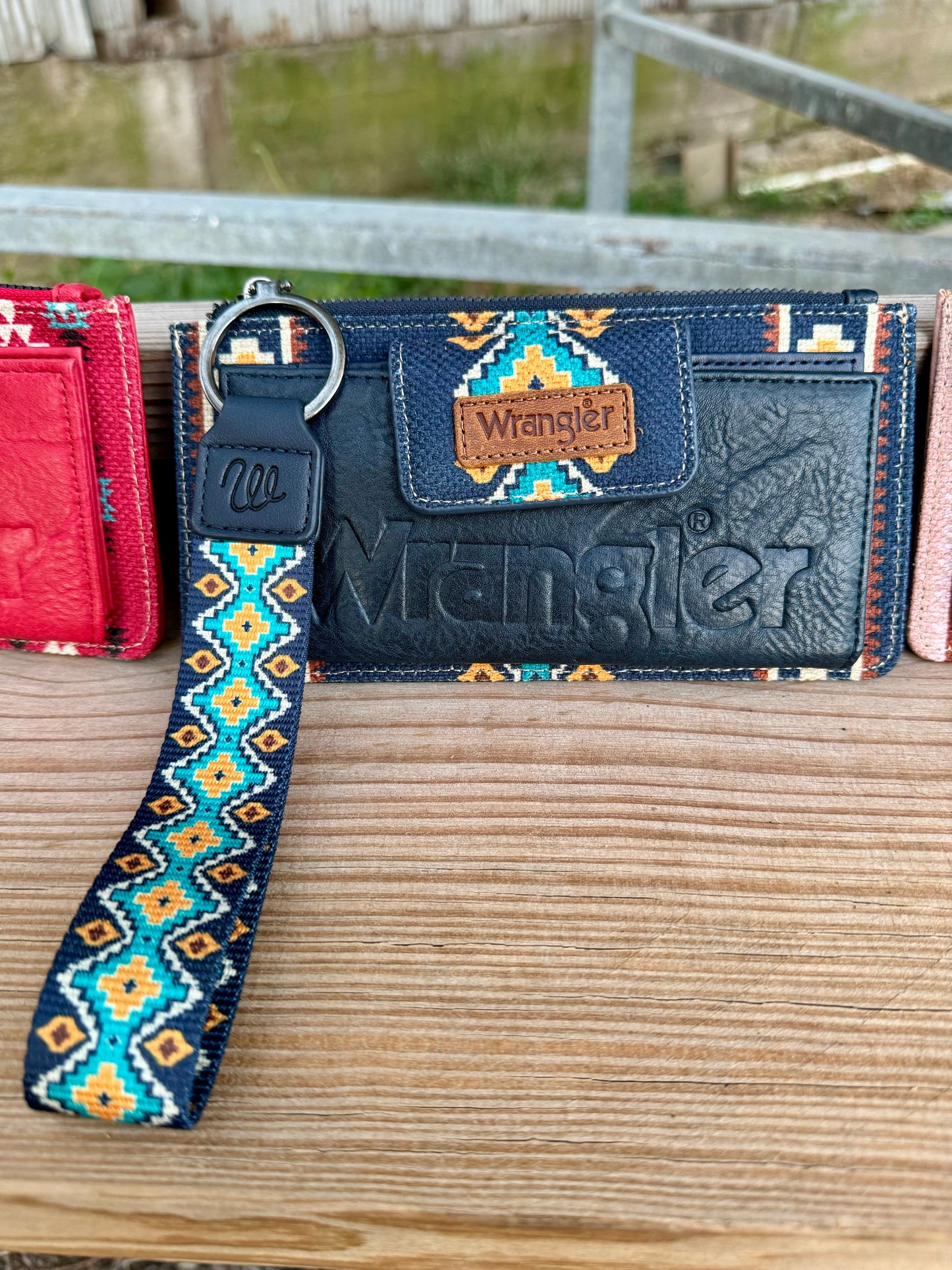 Wrangler Bold Aztec Wristlet