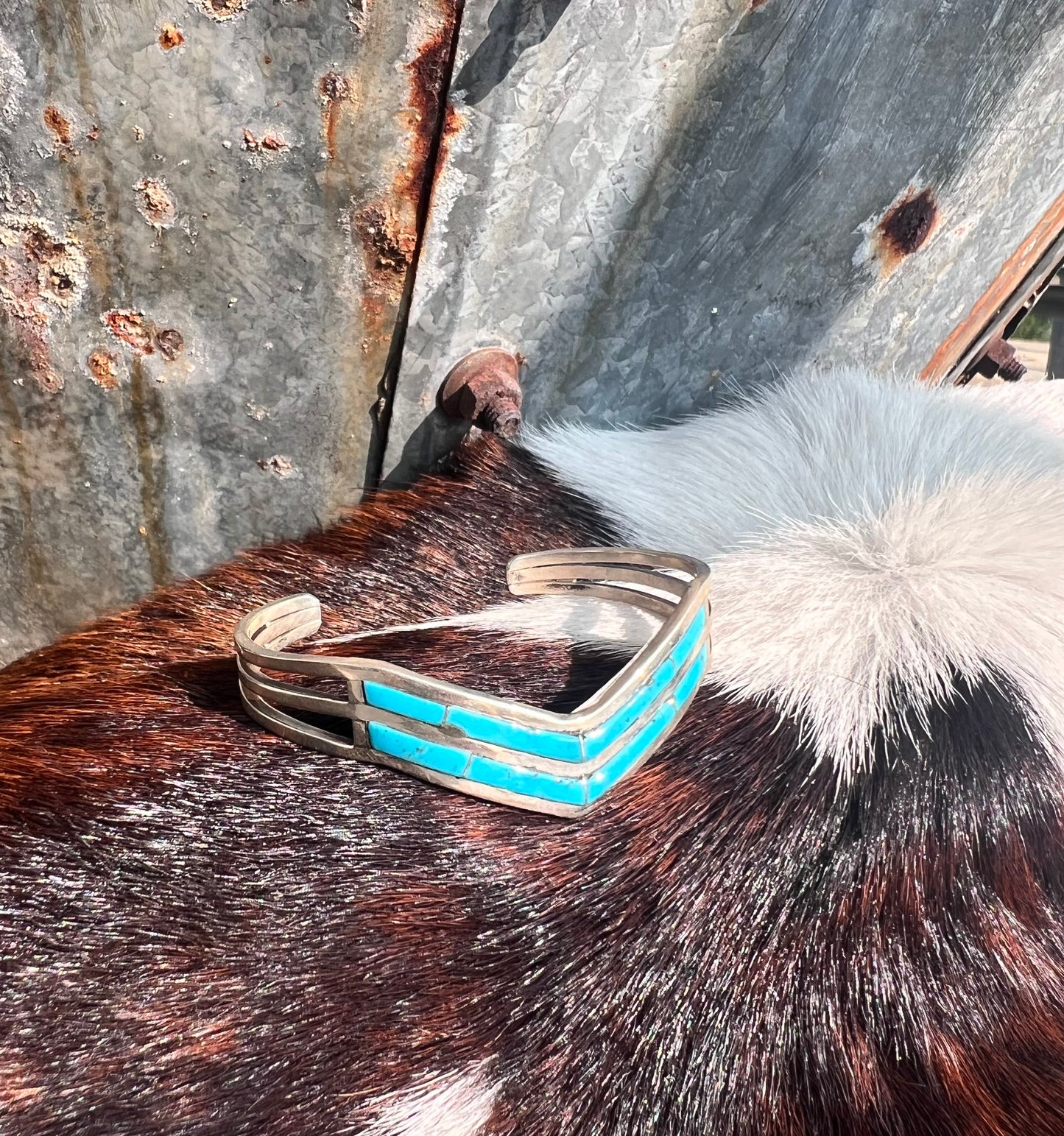 The Betty Navajo Turquoise Cuff