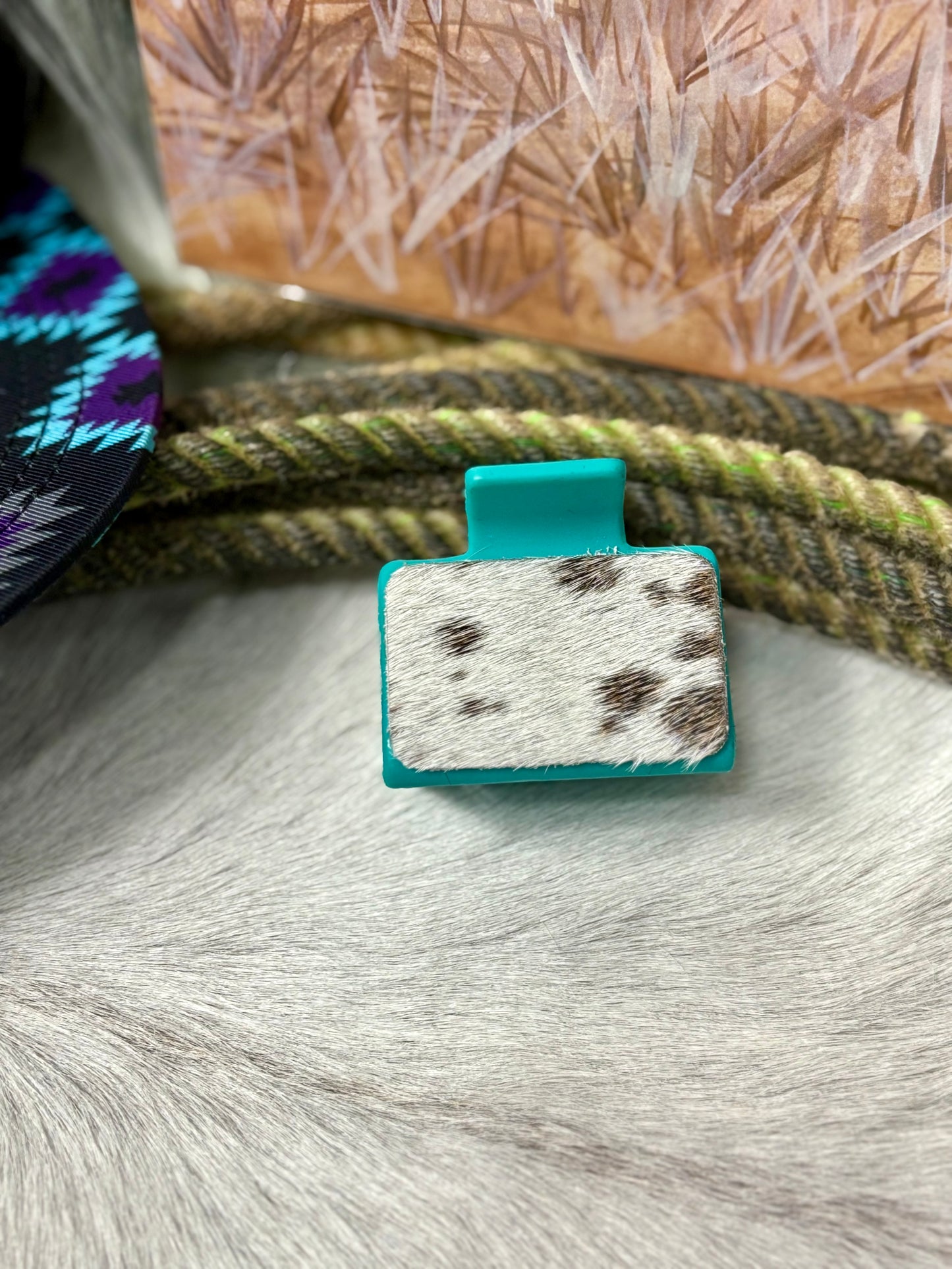 2" Cowhide Claw Clip