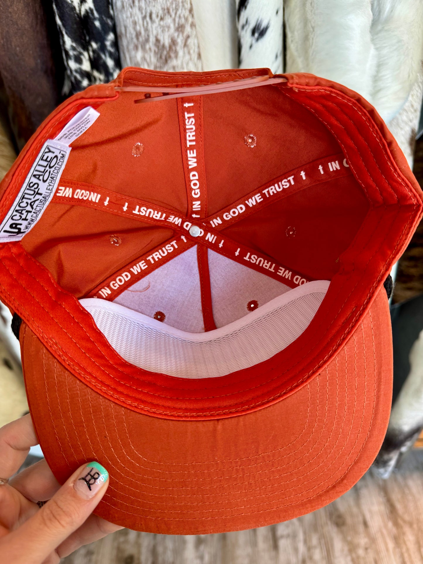 Jackalope Cactus Alley Cap (Orange)