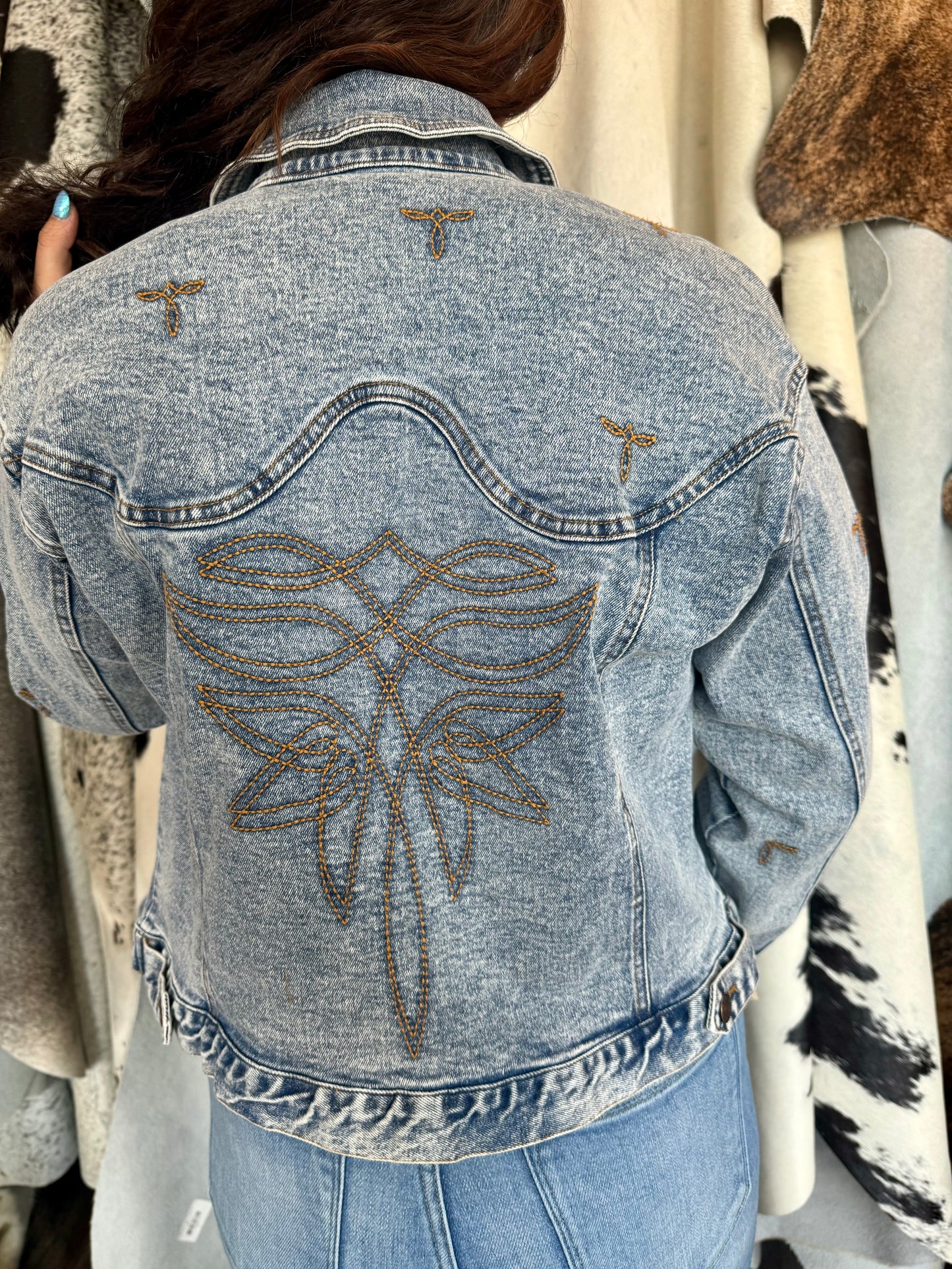 Boot Stitch Jean Jacket