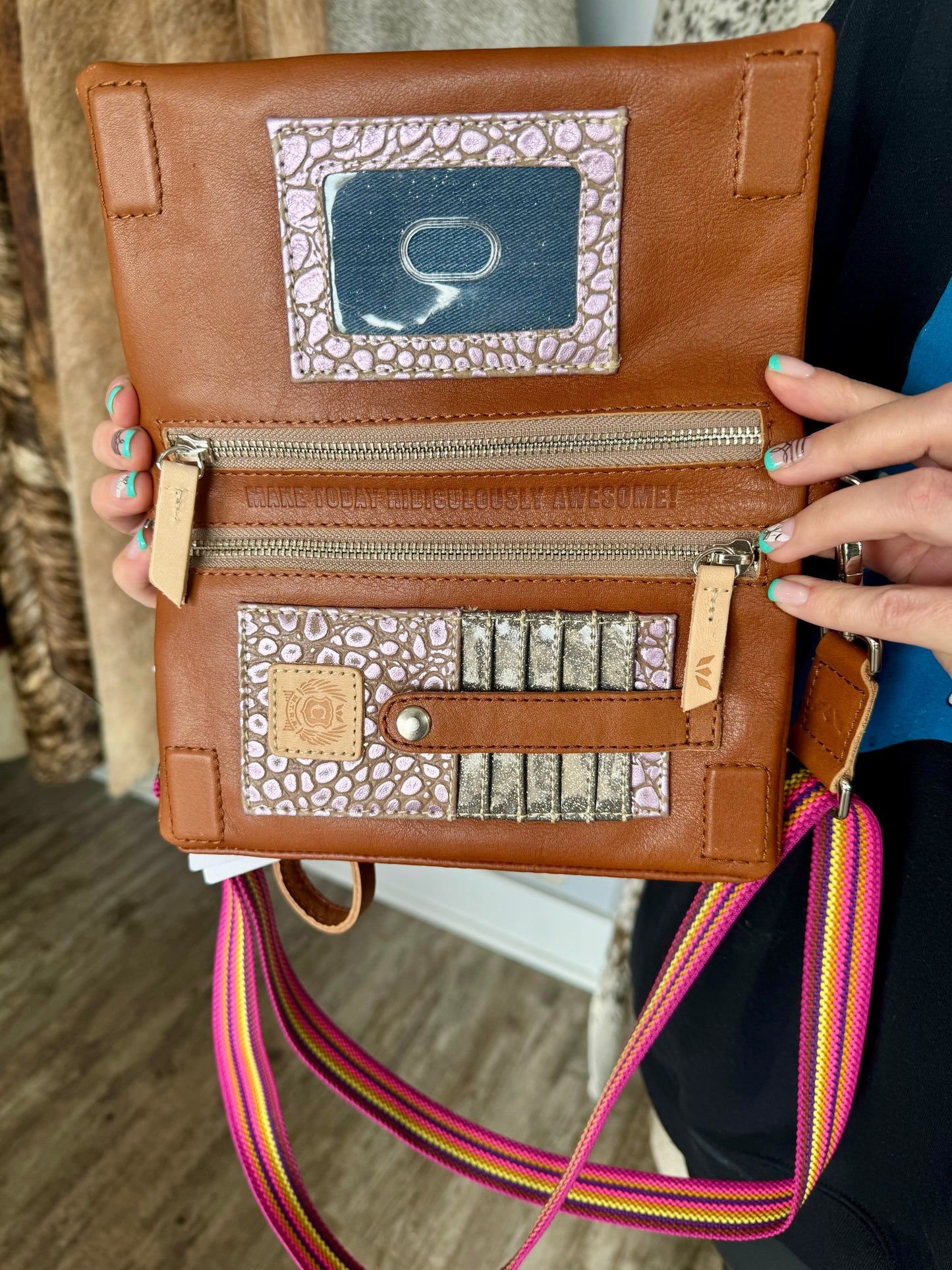 Brandy, Uptown Crossbody CONSUELA