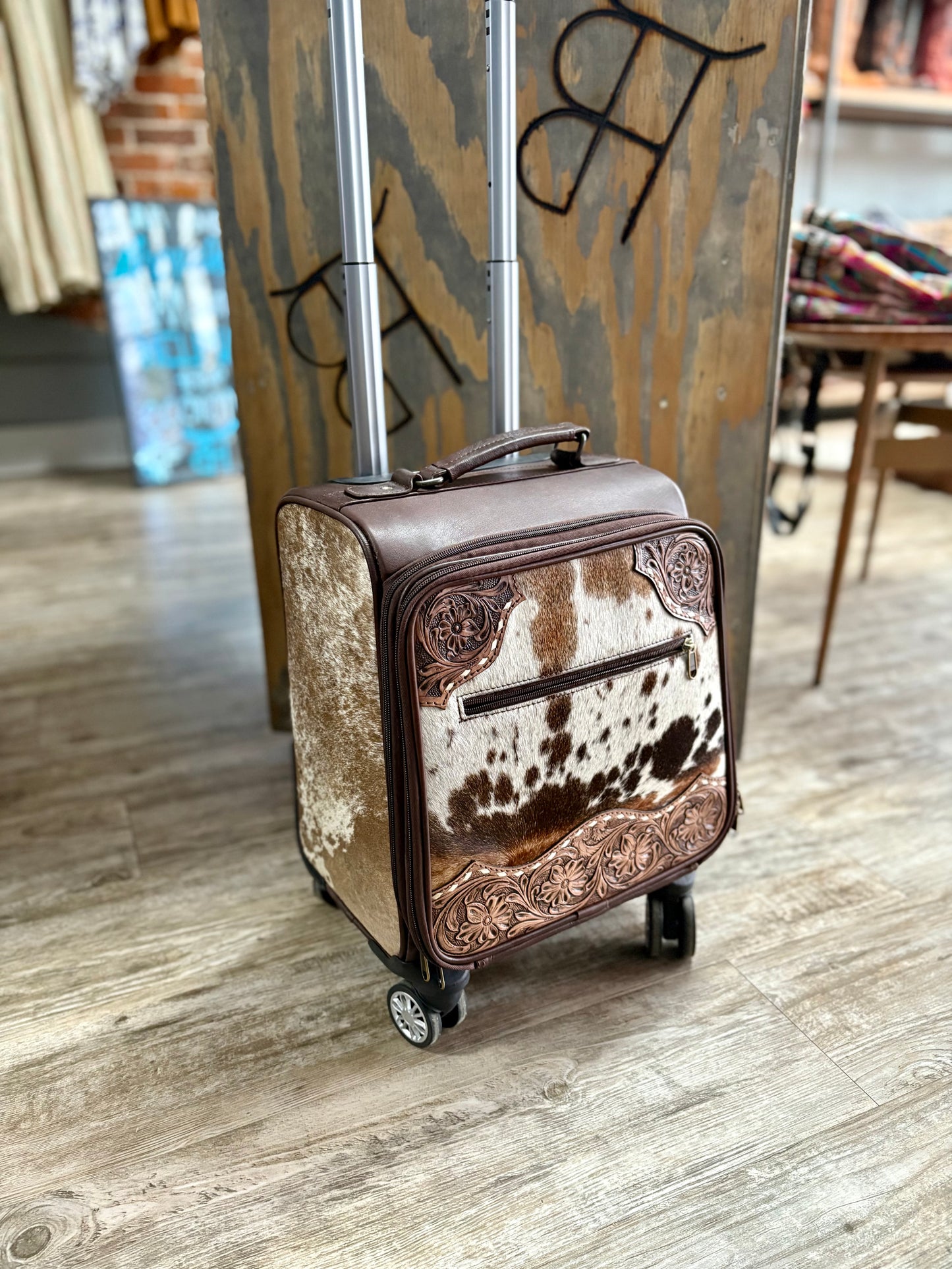 Mini Cowhide Luggage