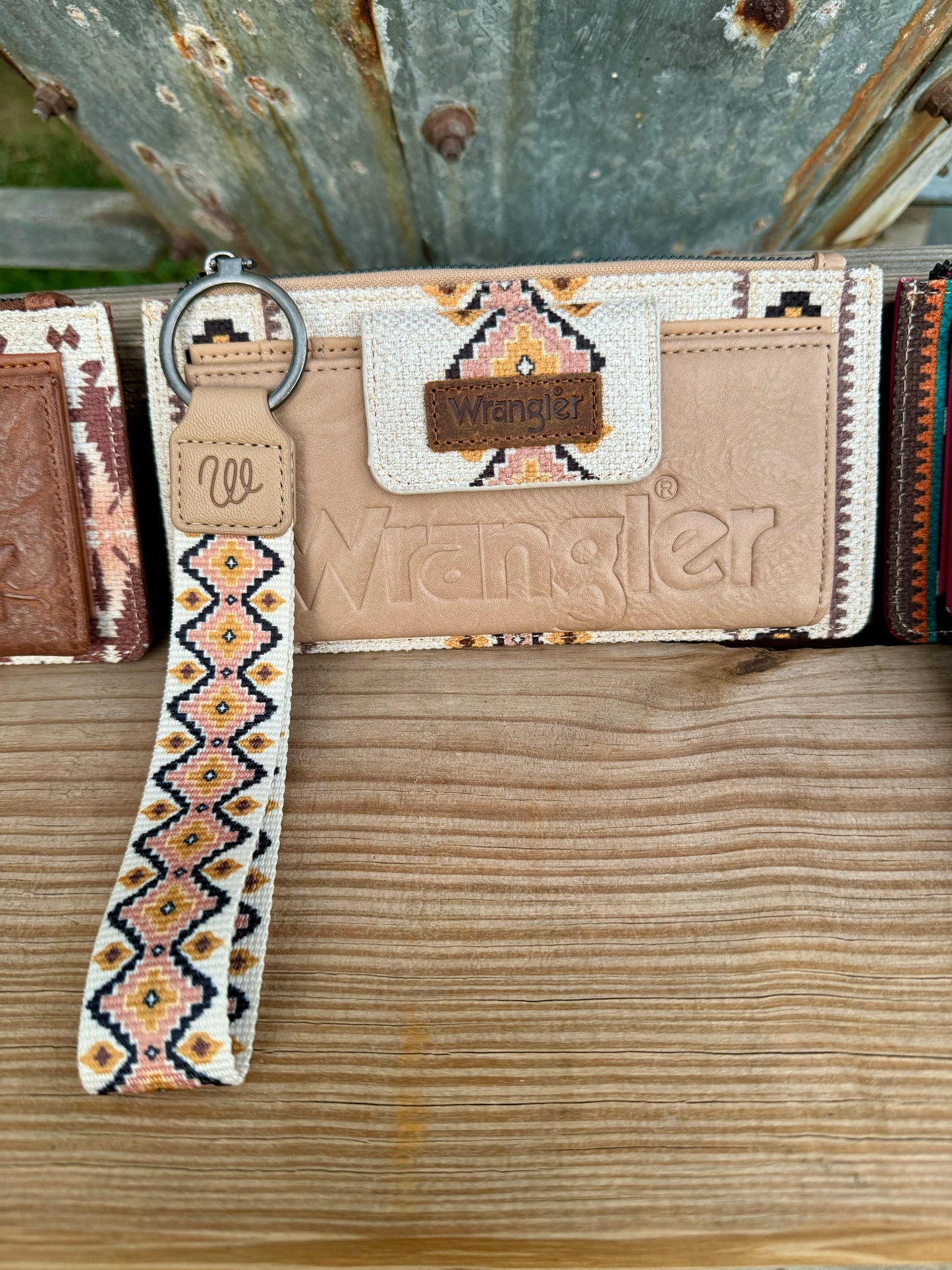 Wrangler Bold Aztec Wristlet
