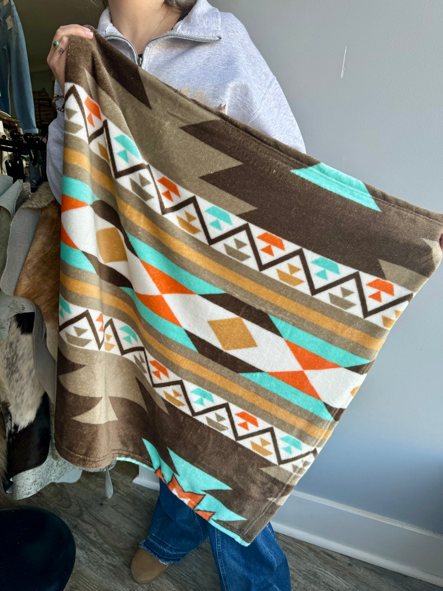 Western Baby Blanket