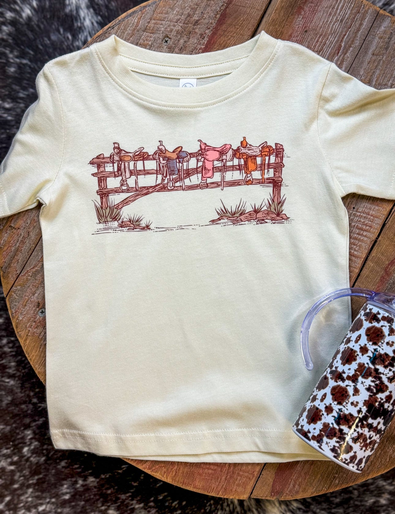 Saddle Up Cowgirls Toddler Tee