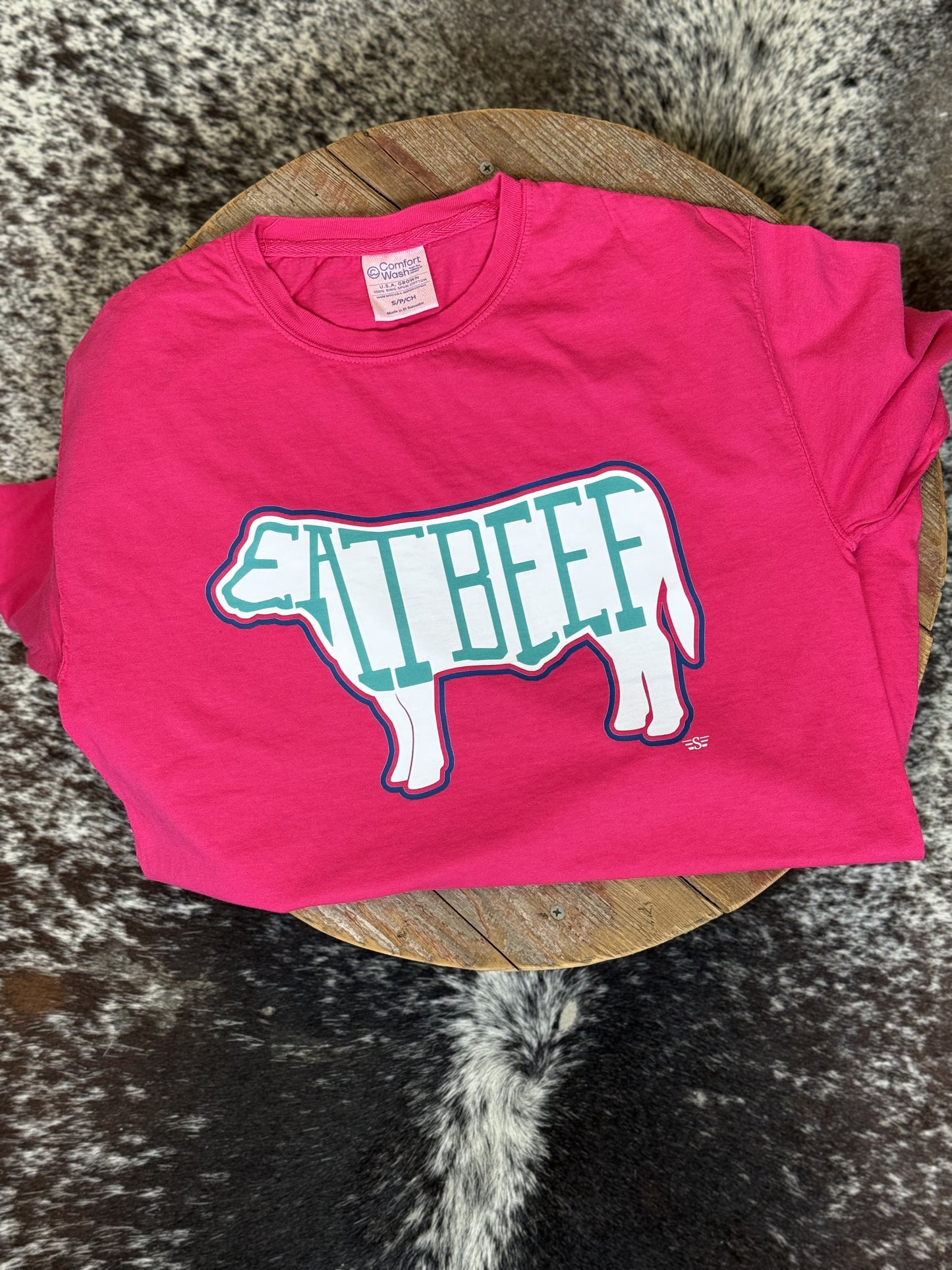 Eat Beef Adult Tee