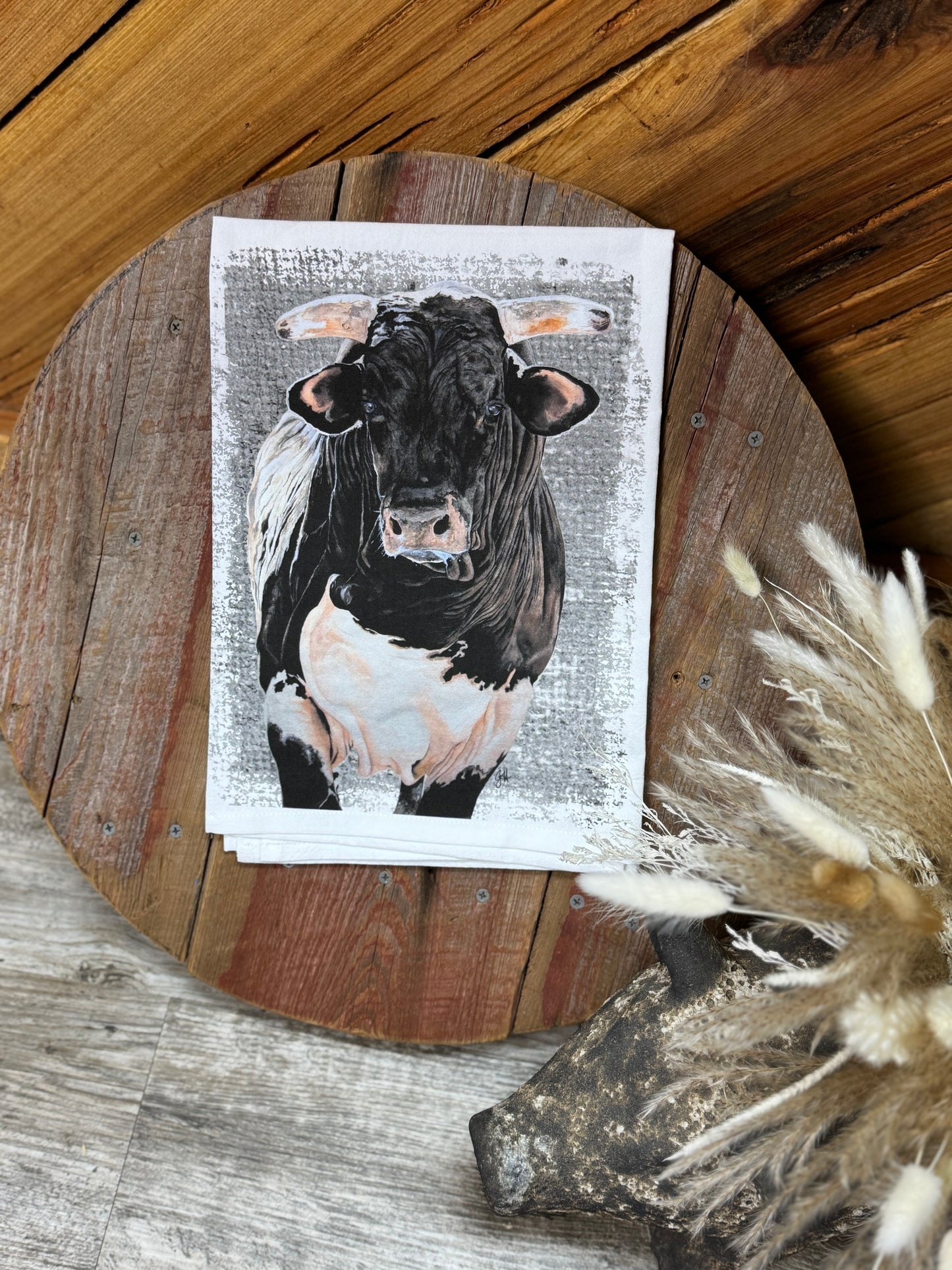 Tea Towel - Bad to the Bone