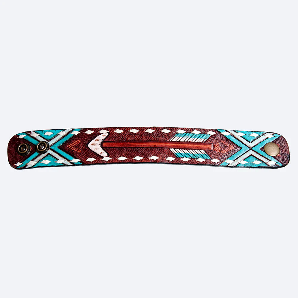 The Andy Leather Cuff Bracelet