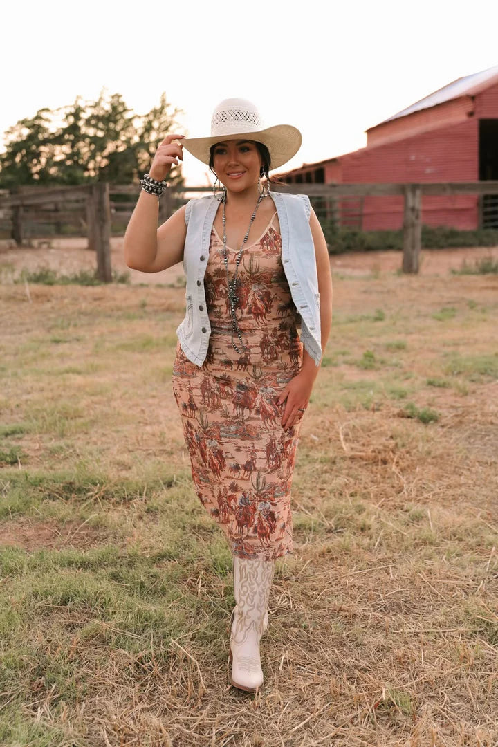 The Dusty Cowboy Dress