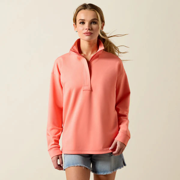 Ariat Women’s Breeze Logo 1/2 Zip SweatShirt