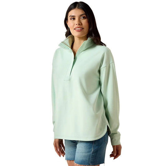 Ariat Women’s Breeze Logo 1/2 Zip SweatShirt