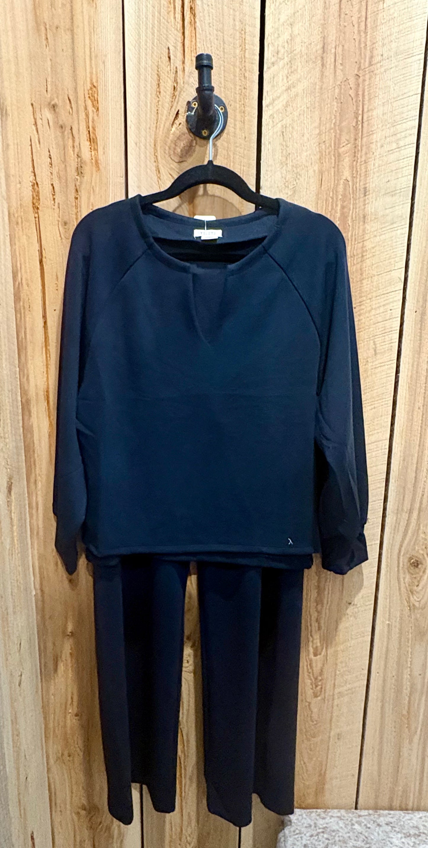 Sophie Black Pants Set