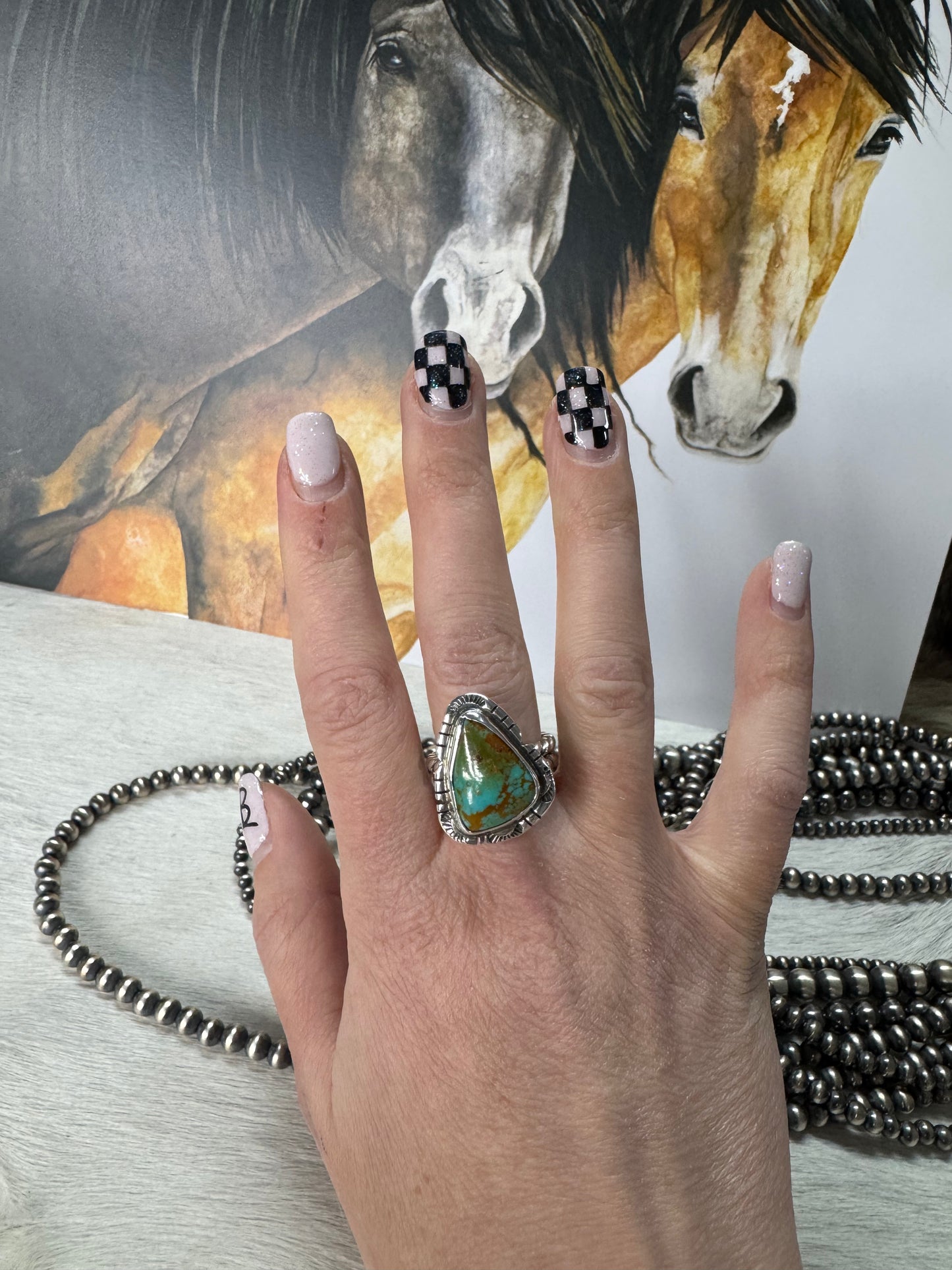 The Arrow-Head Turquoise Ring