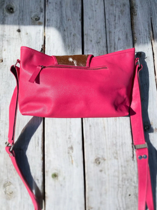 Cowhide Stroller Bag