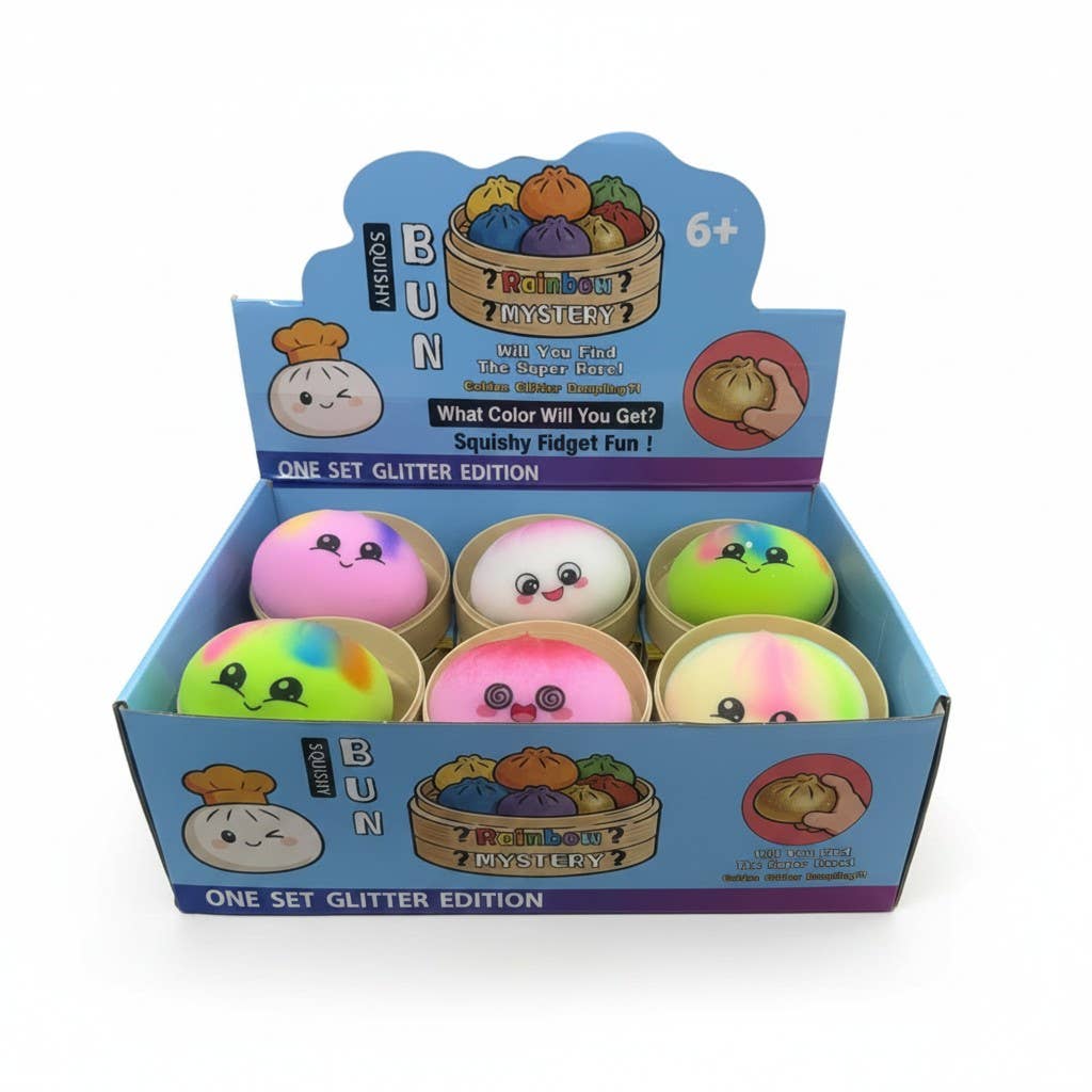 Tie-Dye Rainbow Dumpling Squishy