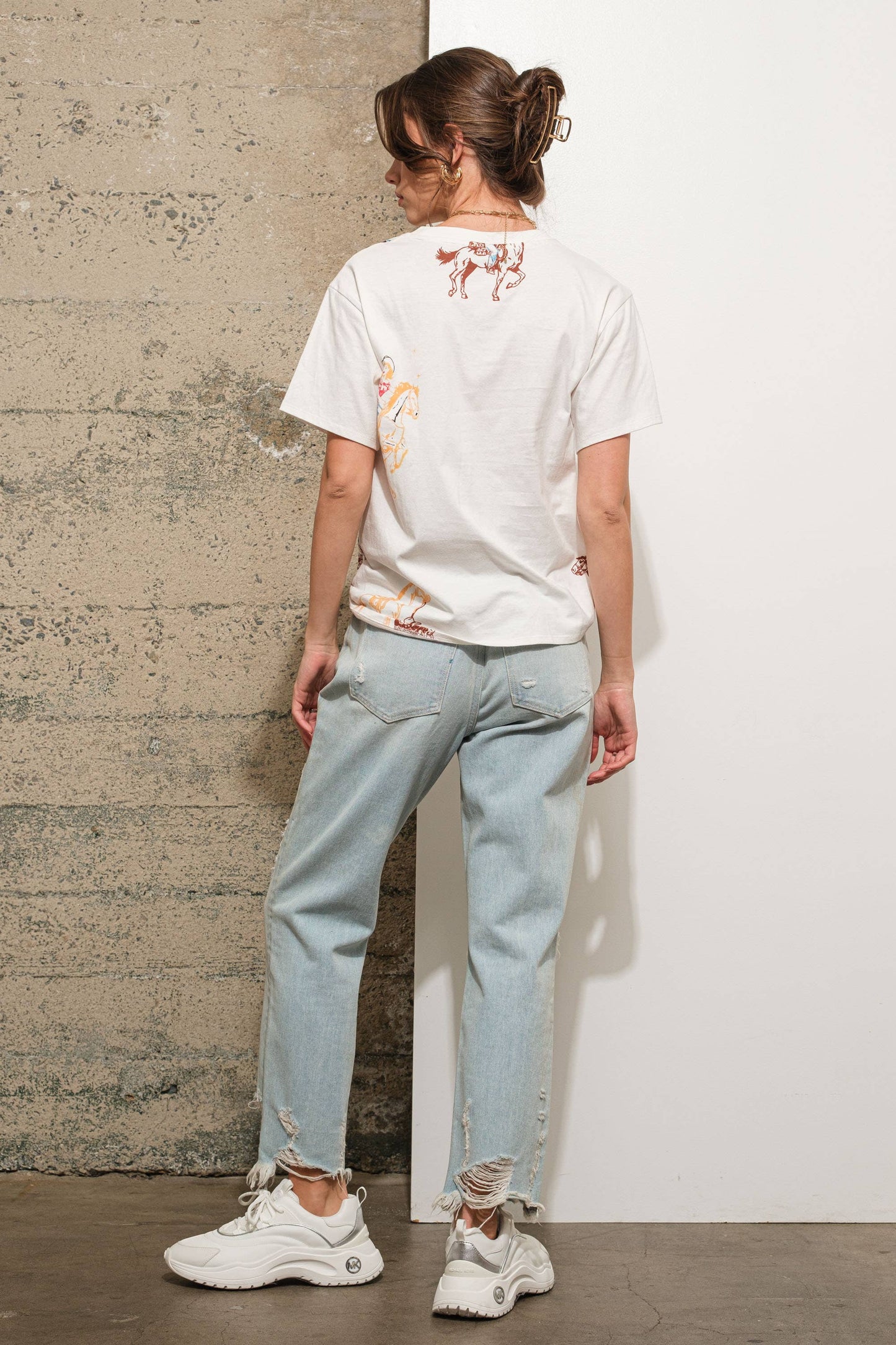 Western Motif T-shirt