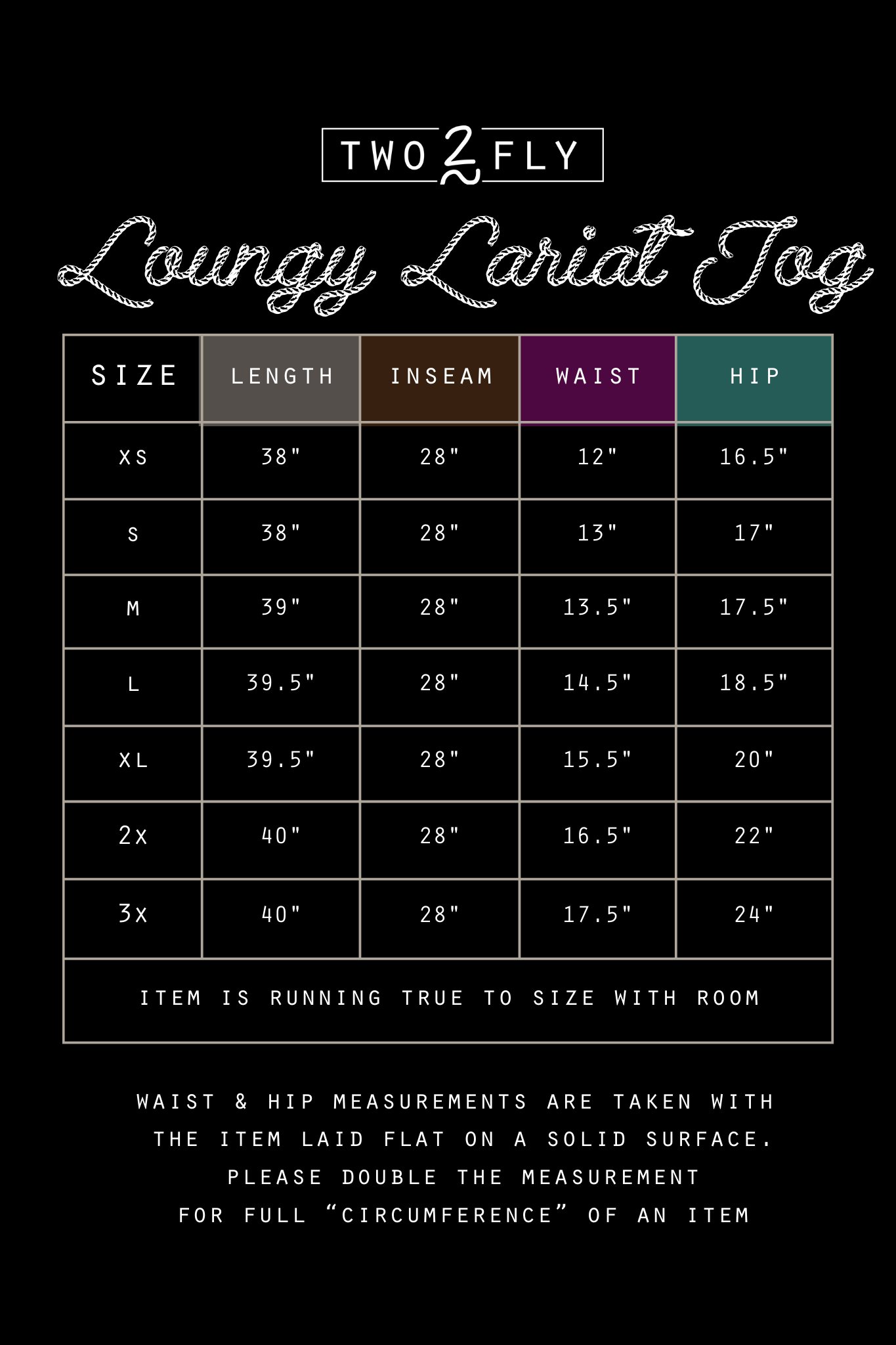 Loungy Lariat Joggers