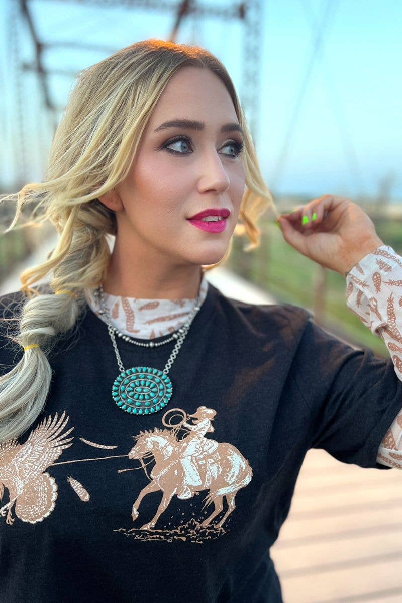Turkey Ropin' Tee
