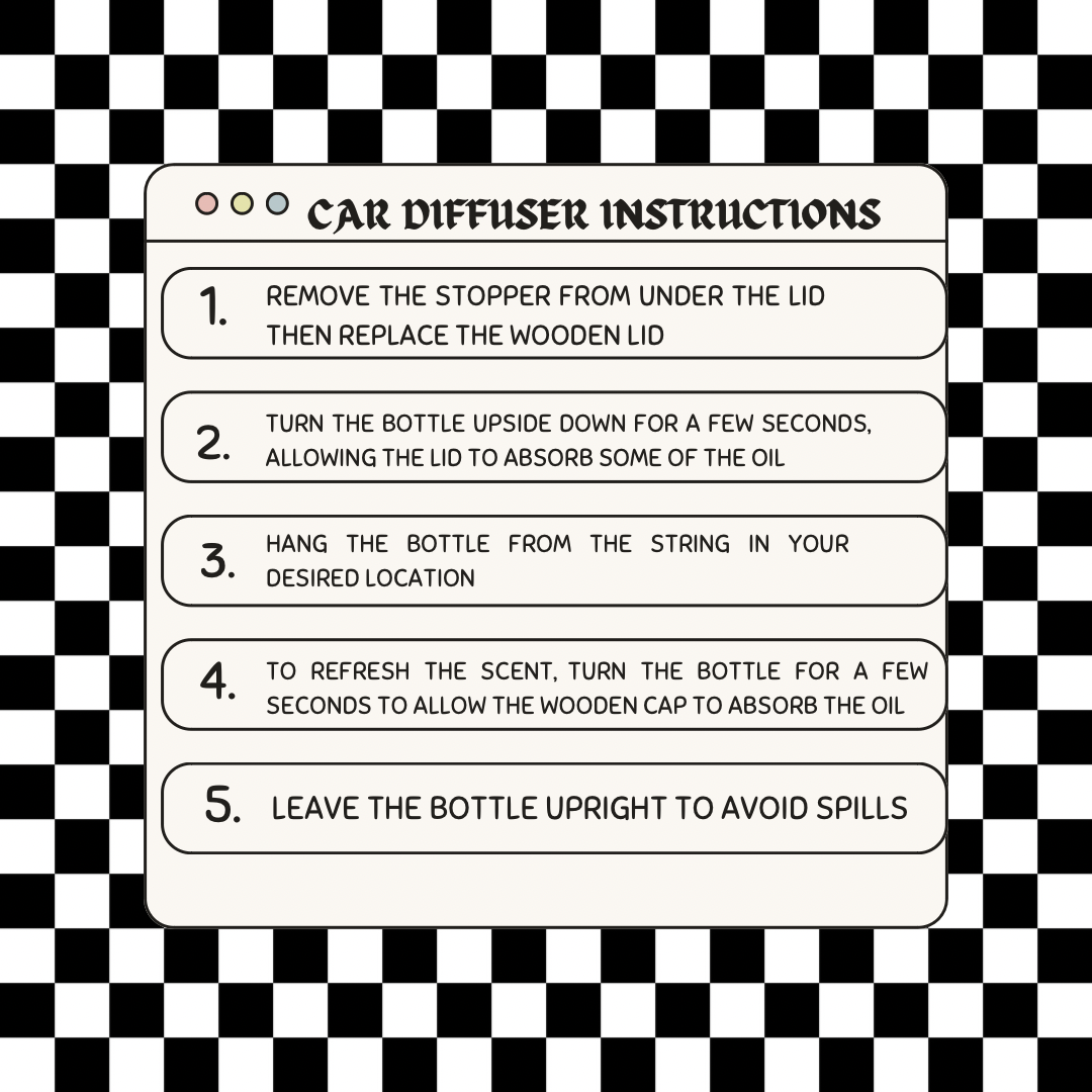 Car Oil Diffuser