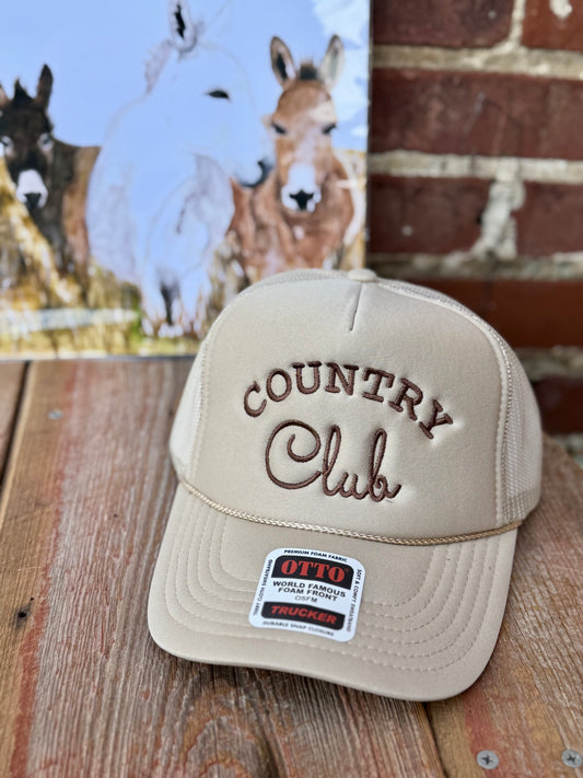 Country Club Trucker Hat