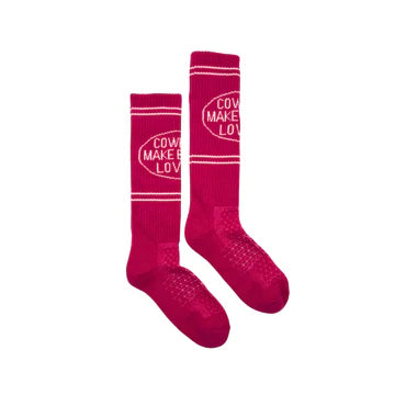 CACTUS ALLEY - COWBOYS LOVER PINK PERFORMANCE SOCKS