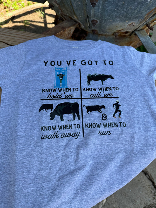 Know When To Hold Em Tee