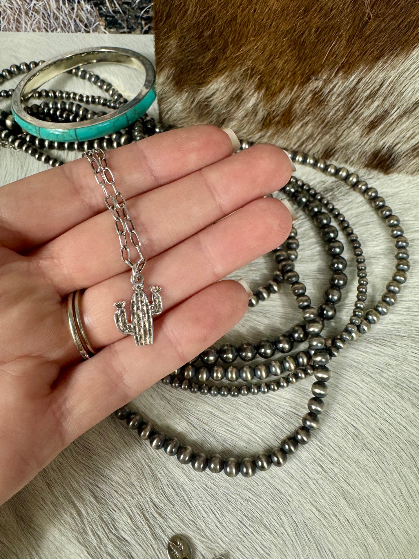 The Layering Cactus Necklace