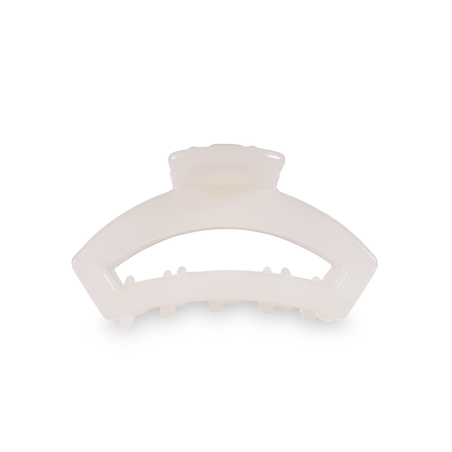 Open Hair Clip | Tiny | Coconut White