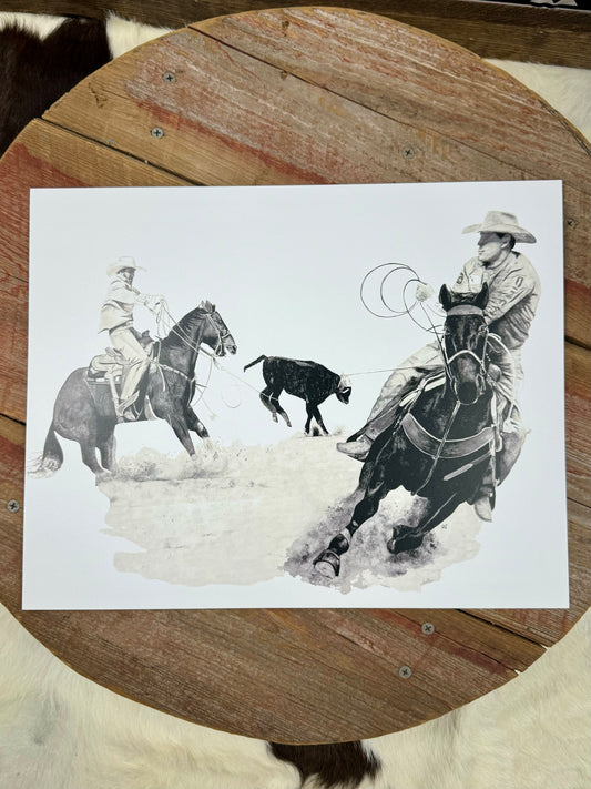 Team Ropin’ Print
