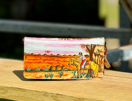 The View Of A Cowboy Purse