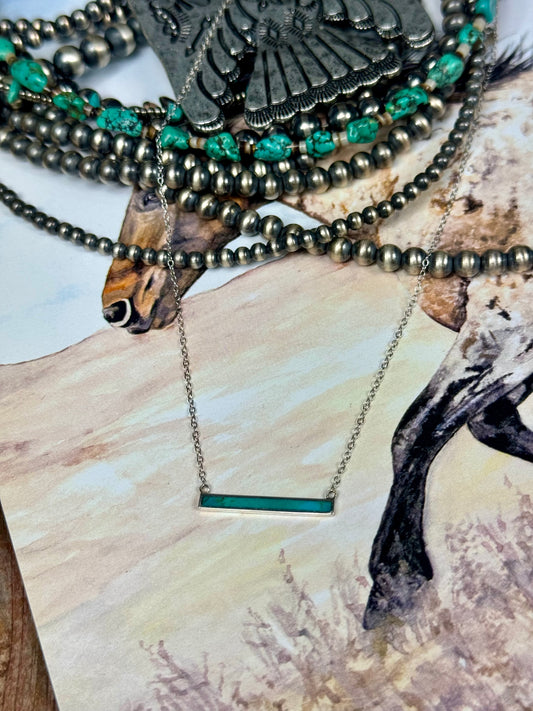 The Wheeler Bar Necklace