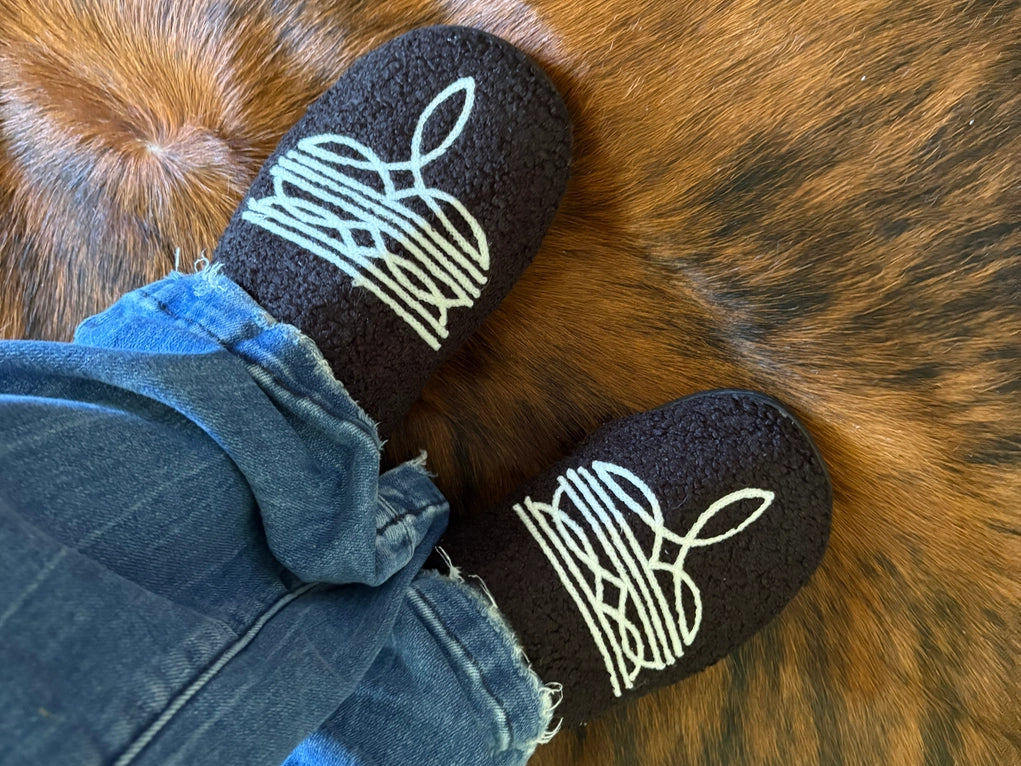 Boot Stitch Slippers